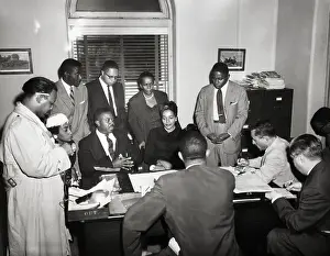 Coretta Scott King And Rev. Abernathy