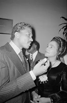 Coretta Scott King Talking With Actor Billy Dee Williams