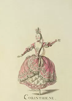The Magical World of Illustration Gallery: Corinthiene (Corinthian) - example illustration of a ballet character