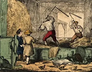 Corn Threshing