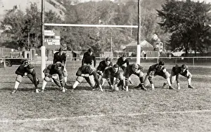 Practice Prints: Cornell University Football Team Practicing