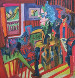 Prints of Corner of the studio, 1920. Found in the Collection of Staatliche Museen, Berlin. Artist Kirchner, Ernst Ludwig (1880-1938). (Photo by Fine Art Images/Heritage Images/Getty Images) Quiet Beauty: Moments of Stillness Captured in Art: Corner Of The Studio