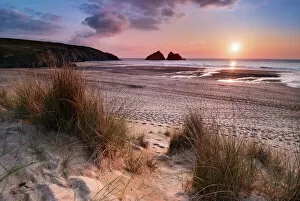 Michael Breitung Landscape Photography Collection: Cornwall - Holywell Bay