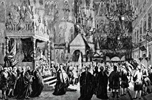 Coronation Of Catherine Ii, The Great