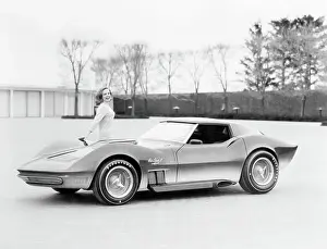 Auto Show Prints: Corvette Mako Shark II