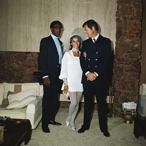 Bill Cosby with Robert Culp and France Nuyen