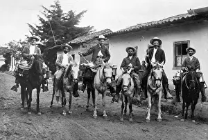 Lac0062 Prints: COSTA RICAN MILKMEN