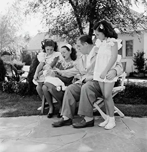 Huty24041 Prints: Costello And Family