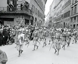 Florence Prints: Costumed Militiamen