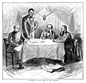 Images Dated 13th April 2017: Council in the cabin of the Miami