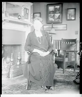 Councilwoman Florence Lee Whitman Sitting in Chair
