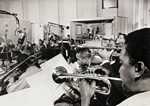 Audio Recording Prints: Count Basie and Frank Sinatra
