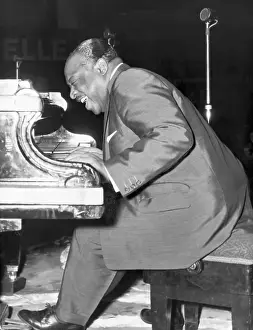 Count Basie Playing Piano