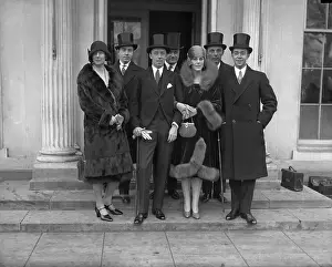 Count and Countess Bernadotte Luncheon at the White House