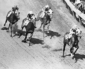 Count Fleet Winning Preakness