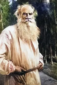 Direct Look Prints: Count Leo Tolstoy 1828 to 1910