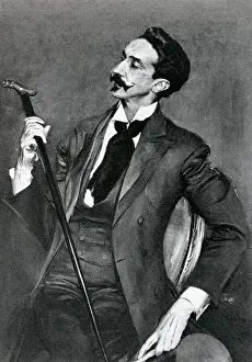 Neckerchief Prints: Count Robert de Montesquiou by Giovanni Boldini