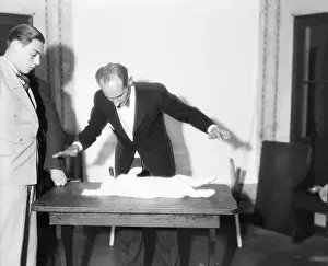 Rabbit Prints: Count Roman Ostoja During Rabbit Trick