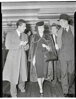 Countess Barbara Hutton Haugwitz Reventlow While Traveling