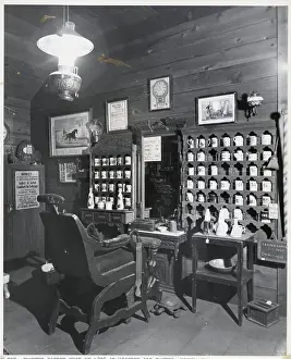 Country Barber Shop Of 1878