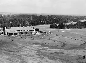 Pinehurst Prints: Country Club Housing Golf Matches
