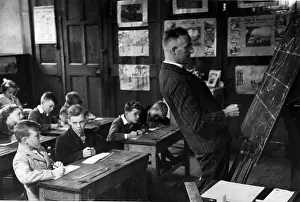 Blackboard Prints: Country Parson