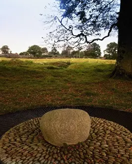 Prints of County Roscommon, Ireland, Boulder Decorated In Celtic La Tene Style, 300 Bc Ireland Unveiled: County Roscommon, Ireland, Boulder Decorated In Celtic La Tene Style, 300 Bc