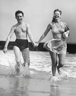 Couple on beach