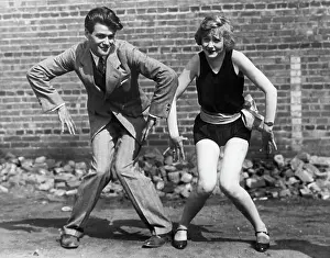 Couple Dancing the Charleston