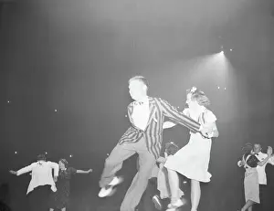 Popular Prints: Couple Dancing The Jitterbug