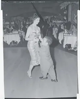 Tall Prints: Couple Dancing at Nightclub