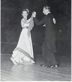 Couple Dancing the Rhumba