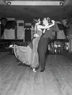 Tango Prints: Couple Dancing the Tango