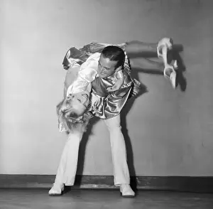 Couple Doing Jitterbug