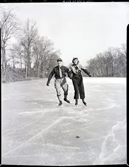 Couple Ice Skating