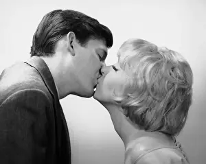 Couple kissing