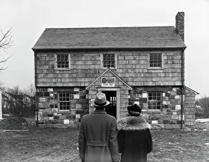 Radiator Prints: Couple Looking @ Heater Dealership