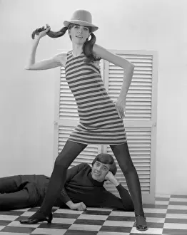 Couple posing, portrait