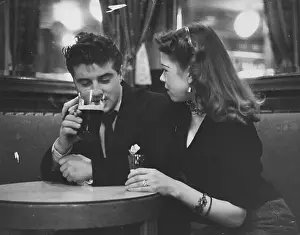 Youth Culture Prints: Couple In Pub