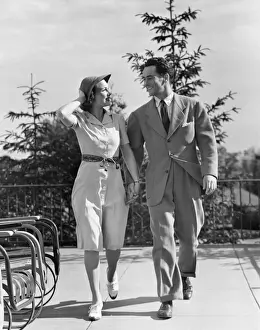 Couple Walking