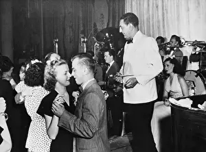 Theater Curtain Prints: Couples Dancing to Guy Lombardo Orchestra