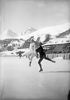 Skating Prints: Couples Figure Skating Champions