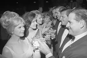 Couples Making a Toast with Drinks