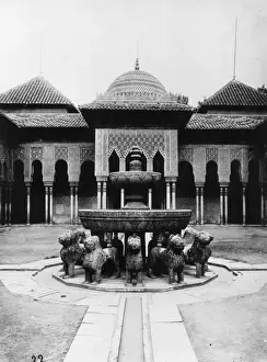 Feature Architectural Prints: Court Of The Lions