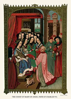 Mary Prints: The Court of Mary of Anjou