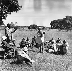 Rhodesian Prints: Court In Rhodesia