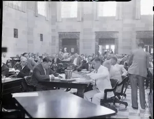 Abduction Prints: Court Room Interior and Prosecution