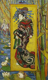 Prints of The Courtesan (after Eisen), 1887. Found in the collection of the Van Gogh Museum, Amsterdam. (Photo by Fine Art Images/Heritage Images/Getty Images) Echoes of Genius: Timeless Reproductions of a Master’s Vision: The Courtesan (after Eisen), 1887. Artist: Gogh, Vincent, van (1853-1890)