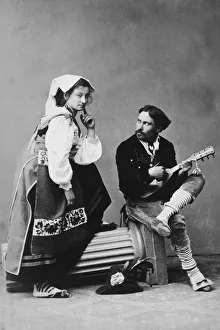White, Huty Gallery: Courting Couple
