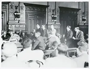 Solemnity Prints: Courtroom Scene ca. 1912